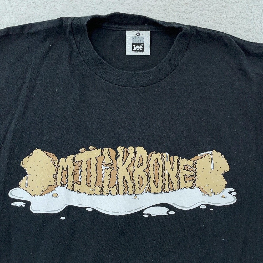 Vintage Miilkbone Shirt Large/XL Keep It Real Rap Hip Hop 90s Milkbone USA Tee